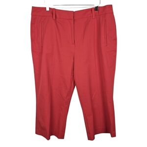 Soft Surroundings Coral Capri Pants 14P